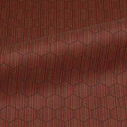 CF Stinson Hive Brick Red Upholstery Fabric