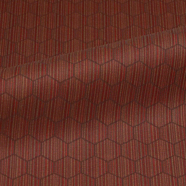 CF Stinson Hive Brick Red Upholstery Fabric