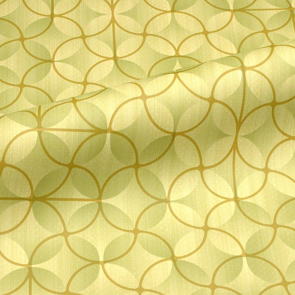 Remnant of CF Stinson Orbit Zenith Green Upholstery Vinyl