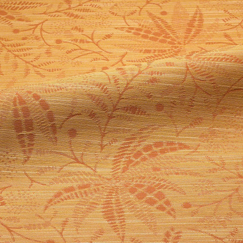 CF Stinson Sumatran Palm Cantaloupe Crypton Botanical Upholstery Fabric