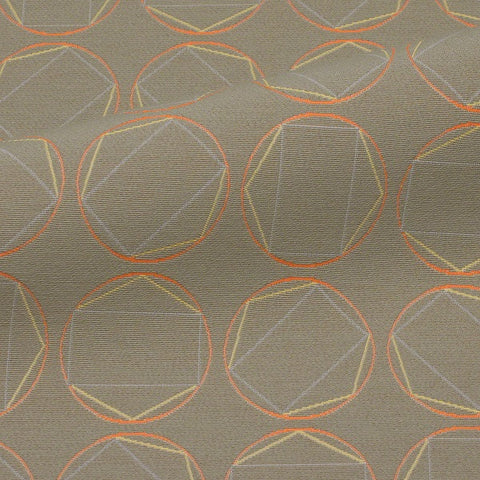 CF Stinson Swivel Granite Geometric Gray Upholstery Fabric