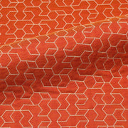 CF Stinson Tangram Guava Orange Upholstery Fabric