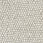 Remnant of HBF Tickled Herring Aspen White Upholstery Fabric