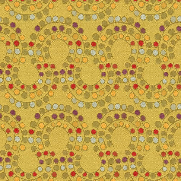 Architex Topsy Turvy Lime Pop Green Upholstery Fabric