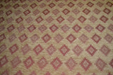 Maroon Gold Southwest Style Panel Stripe Brown Upholstery Fabric