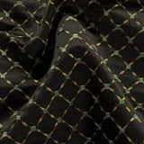 Swavelle Mill Creek Lockerd Lagoon Brown Diamond Pattern Upholstery Fabric