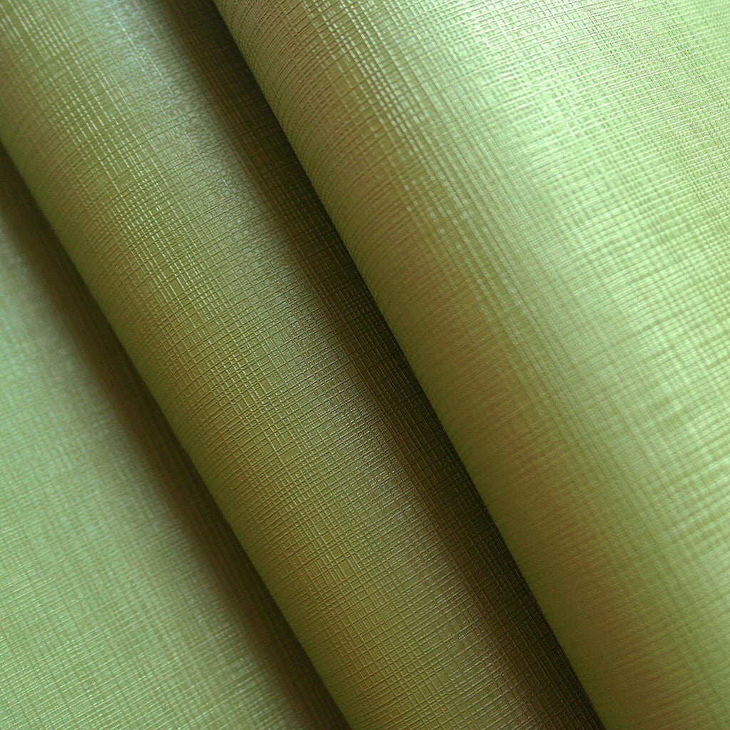 Fabric Remnant of Ultraleather Linen Pea Pod