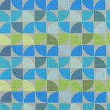Mayer Fanfare Seabreeze Blue Crypton Upholstery Fabric