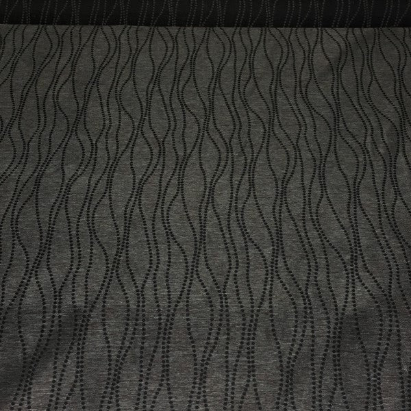 Willow Granite Designer Gray Drapery Fabric