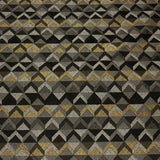 Zinging Along Sepia Diamond Pattern Grey Upholstery Fabric