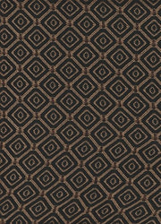 Teague Bark Diamond Pattern Black Upholstery Fabric