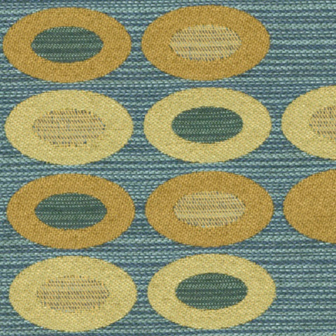 Knoll Abacus Peacock Upholstery Fabric