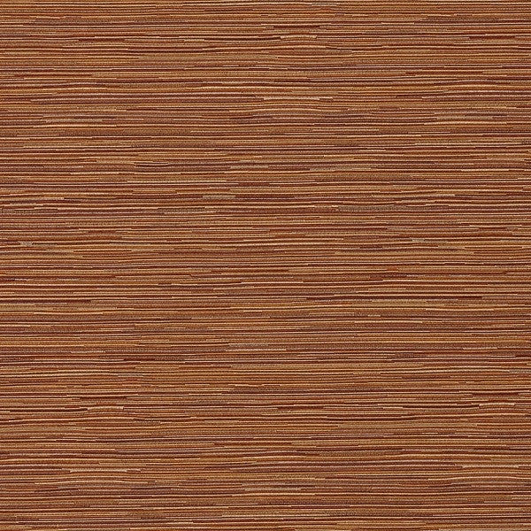 Fabric Remnant of Across Earthen Brown Stripe Upholstery Fabric