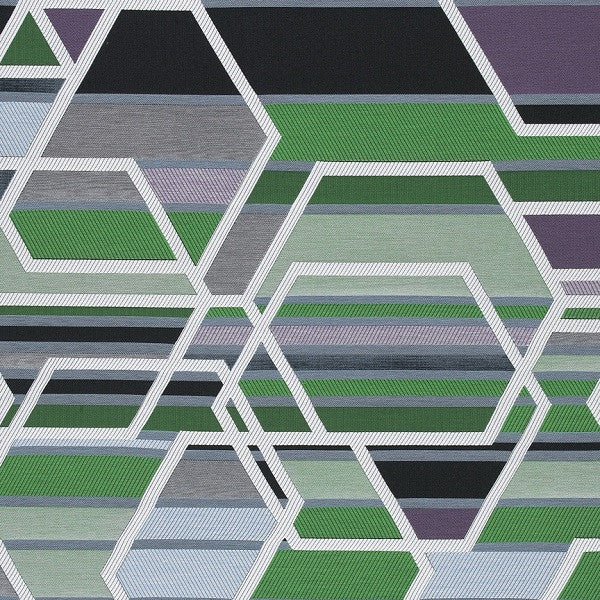 Remnant of Maharam Agency Kelly Green Upholstery Fabric