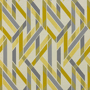 Momentum Almanac Lemongrass Stripe Crypton Yellow Upholstery Fabric