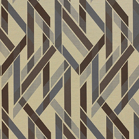 Momentum Almanac Quarry Stripe Crypton Gray Upholstery Fabric