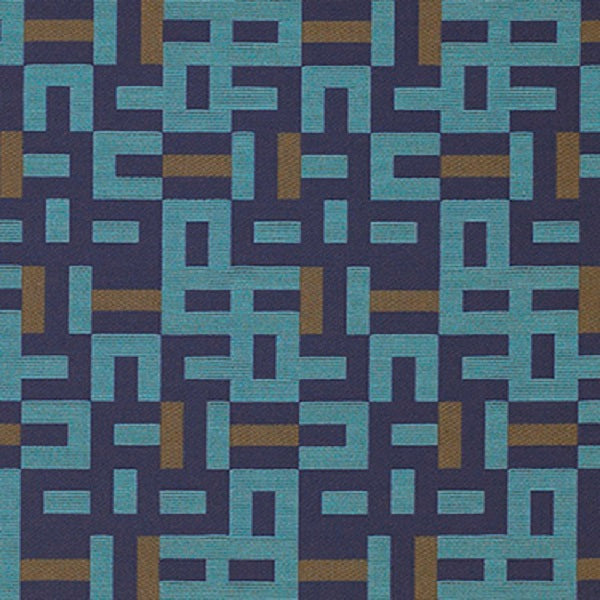 Momentum Analog Grecian Blue Upholstery Fabric