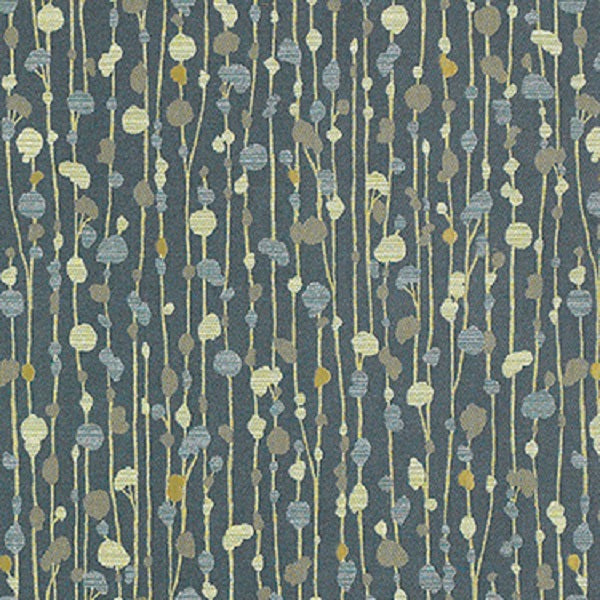 Momentum Textiles Upholstery Fabric Abstract Foliage April Juniper