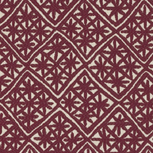 Designtex Aster Red Giant Upholstery Fabric