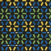 Arc-Com Atomic Cobalt Upholstery Fabric