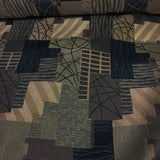 Swavelle Mill Creek Barker Raven Geometric Black Upholstery Fabric