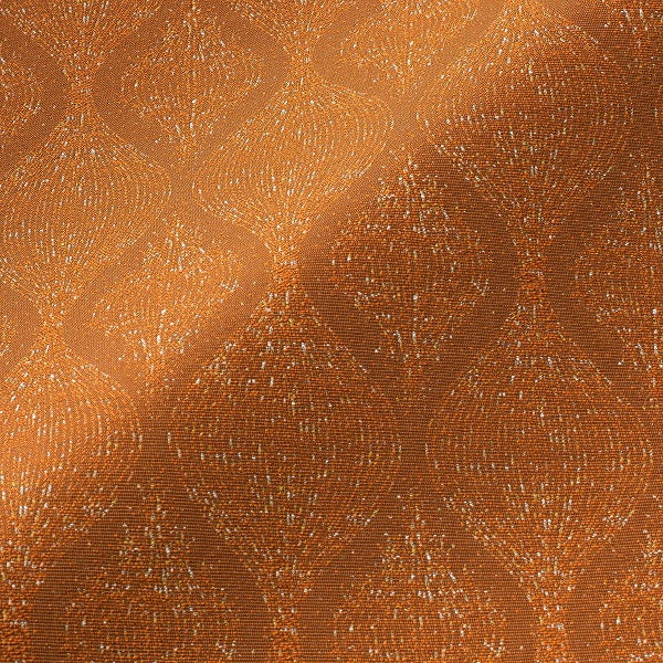 Pallas Basaltes Sandelwood Orange Upholstery Fabric