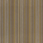 Momentum Beep Flax Colorful Checked Stripe Gray Upholstery Fabric