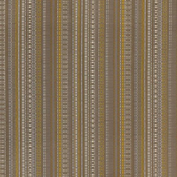 Momentum Beep Flax Colorful Checked Stripe Gray Upholstery Fabric