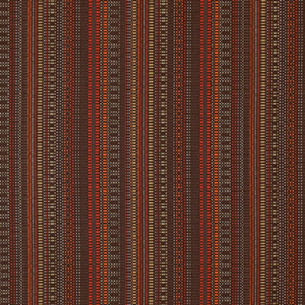 Momentum Beep Furnace Colorful Checked Stripe Gray Upholstery Fabric