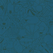 Designtex Beguiled by the Wild Blue Jay Upholstery Vinyl 3495-404