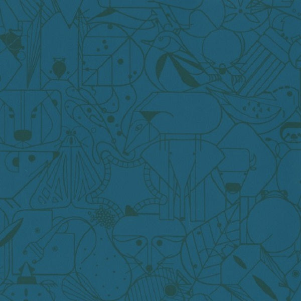 Designtex Beguiled by the Wild Blue Jay Upholstery Vinyl 3495-404