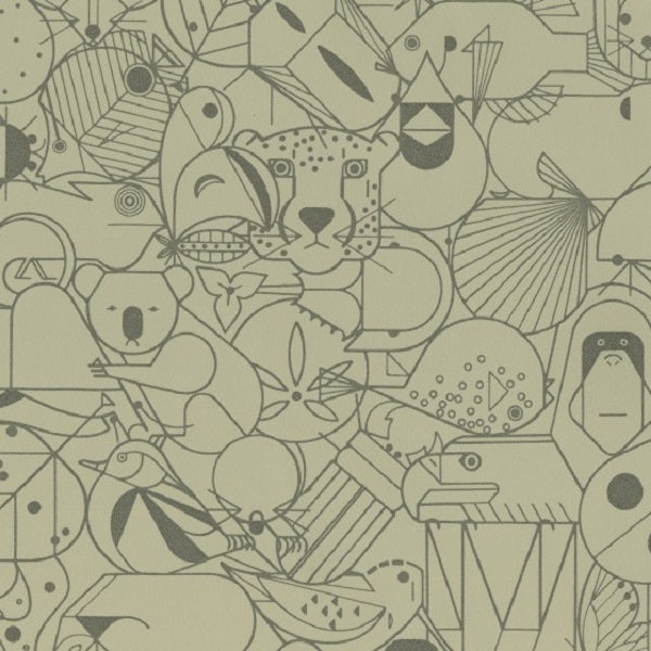 Designtex Beguiled by the Wild Elephant Upholstery Vinyl 3495-801