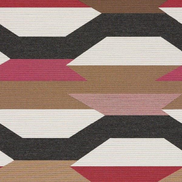 Remnant of Arc-Com Crescendo Berry Sunbrella Upholstery Fabric