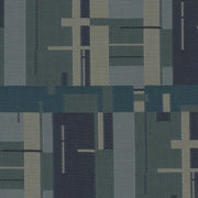 Designtex Fabrics Upholstery Fabric Remnant Birch Bark Plaid Bluebird