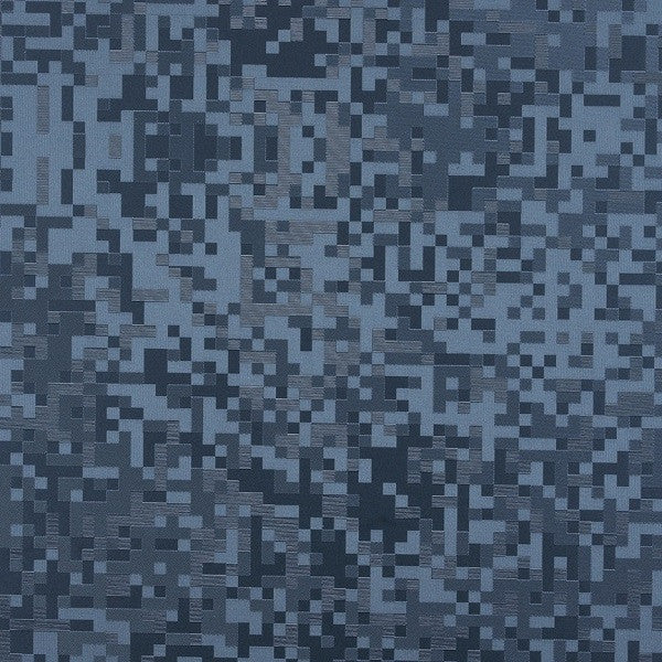 Maharam Bitmap Swift Blue Upholstery Vinyl 