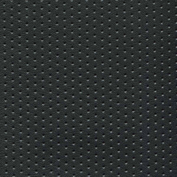 CMI Black Perforated Durable Solid Vinyl Upholstery Fabric