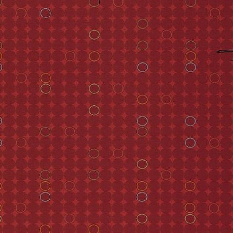Maharam Blip Siege Modern Red Upholstery Fabric