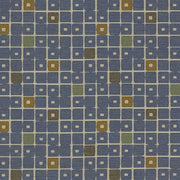 Momentum Bloc Breeze Blue Upholstery Fabric