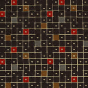 Momentum Textiles Fabric Remnant of Bloc Carbon Black Upholstery Fabric