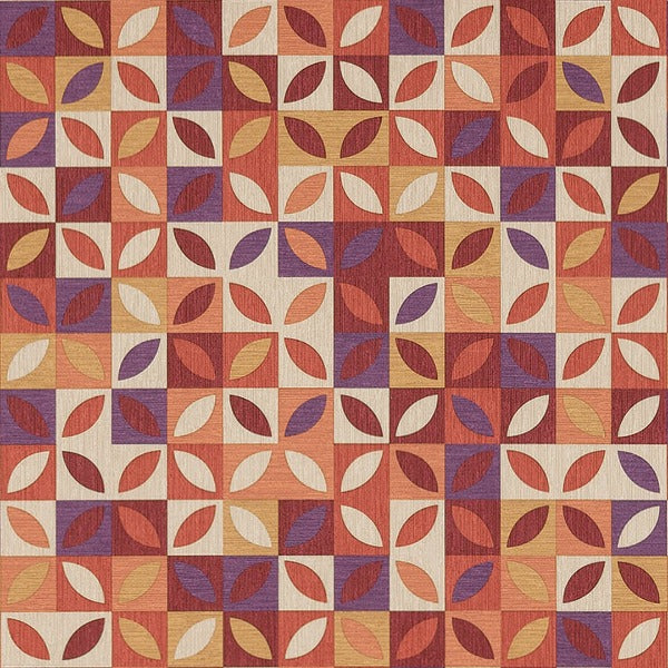 Arc-Com Block Petal Berry Upholstery Vinyl
