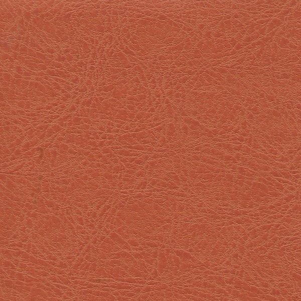 Brisa Fresco Tiger Lily Orange Faux Leather Upholstery Vinyl