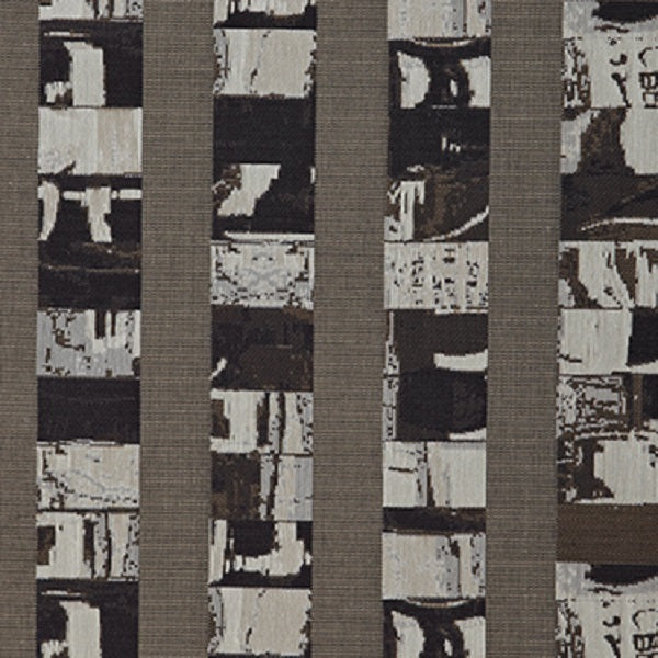 Remnant of D.L. Couch Cannes Paloma Brown Upholstery Fabric