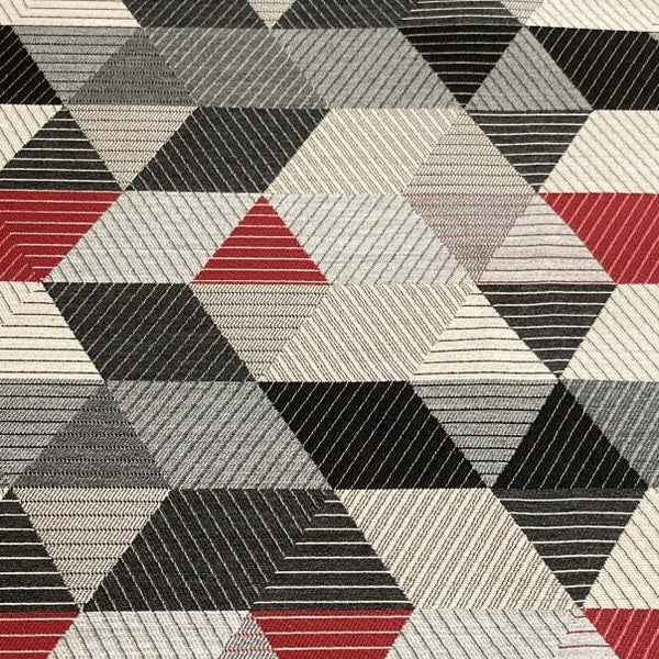 Remnant of Carnegie Tilt 14 Sunbrella Gray Upholstery Fabric