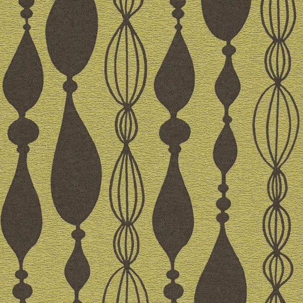 Remnant of Arc-Com Casablanca Citron Green Upholstery Fabric