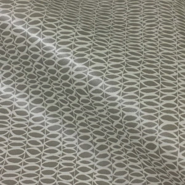 Designtex Catalyst Riverstone Rows Of Ovals Brown Upholstery Fabric