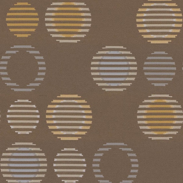  Arc-Com Cirque Cocoa Brown Upholstery Fabric