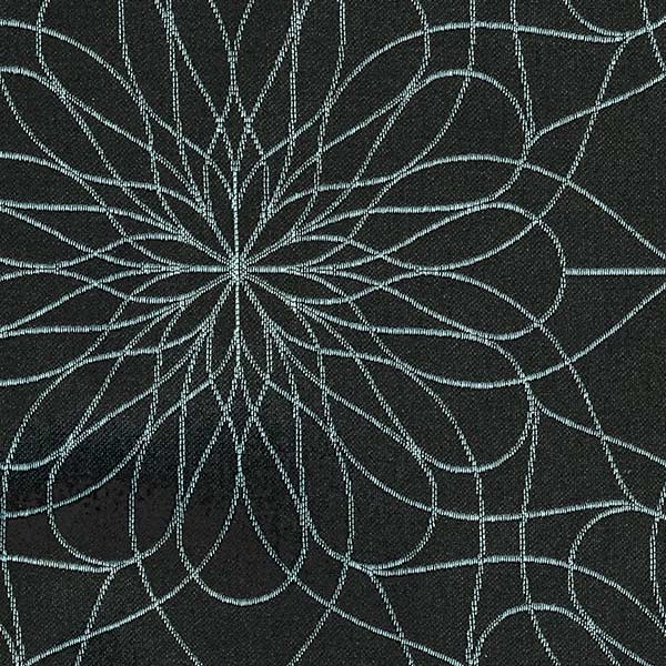 Cirrus Celestial Black Upholstery Fabric