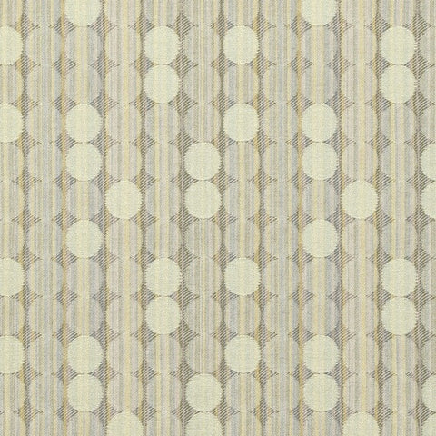 Remnant of Coin Crypton Nickel Gray Upholstery Fabric