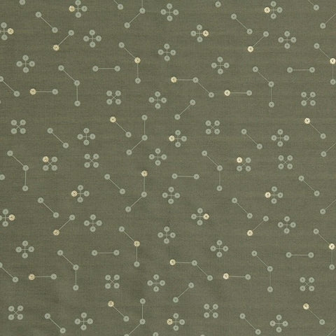 Robert Allen Constellation Shale Gray Upholstery Fabric