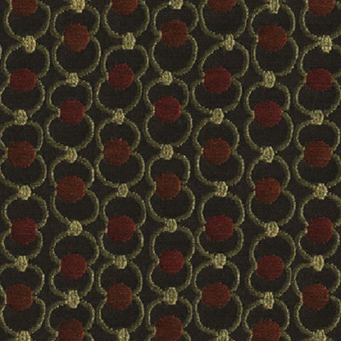 Bernhardt Textiles Upholstery Fabric Remnant Cornwall Berry